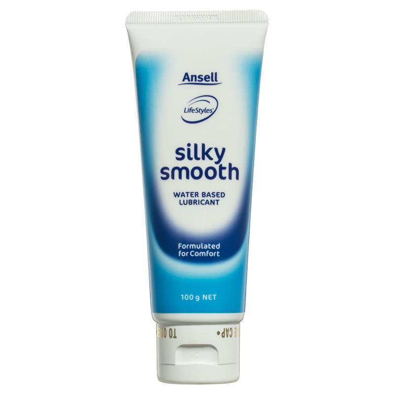 Ansell LifeStyles Silky Smooth Lubricant - 100g Tube